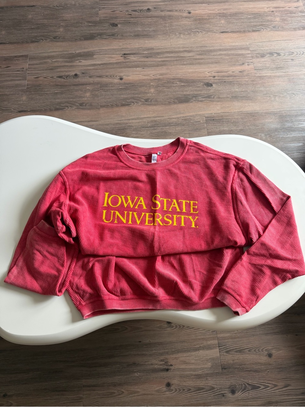 Iowa State University Women's Red Crewneck Sweatshirt